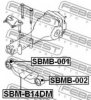 FEBEST SBMB-002 Mounting, differential